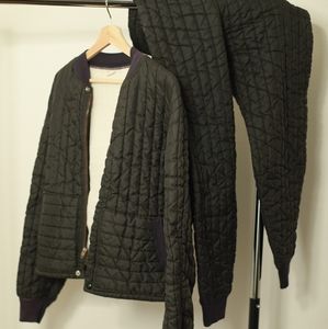 Vintage combo ski suit